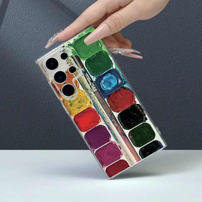 Paint Palette Style Samsung Case