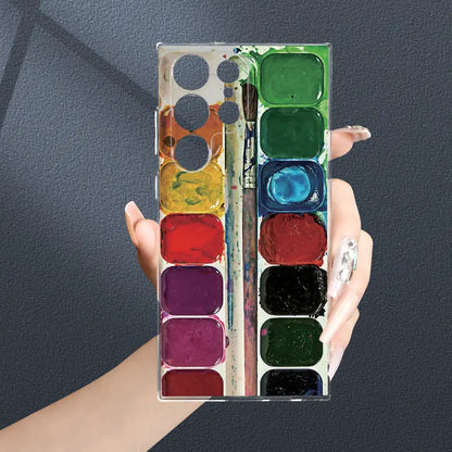 Paint Palette Style Samsung Case