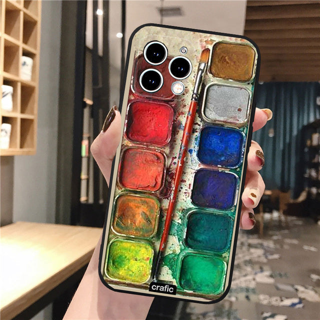 Watercolor Palette iPhone Case