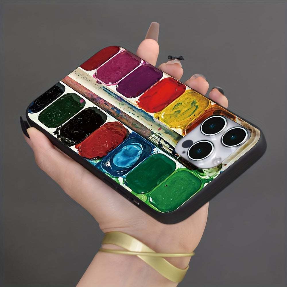 Paint Palette Style iPhone Case